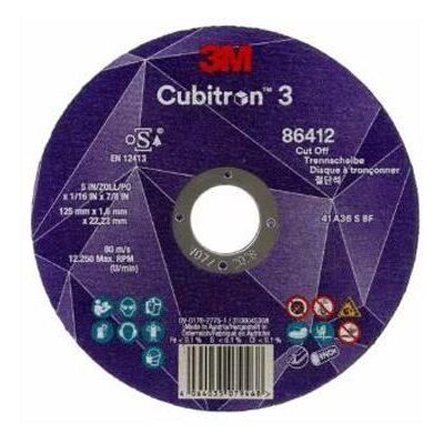 Disque à couper métal 3M 86647 - 125mm - Publicité Disque à couper métal 3M 86647 - 125mm - Publicité