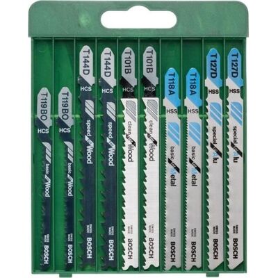 Bosch Modèle 2609256746 Accessoires pour outils électriques - Ensemble de 10 lames - Publicité Bosch Modèle 2609256746 Accessoires pour outils électriques - Ensemble de 10 lames - Publicité