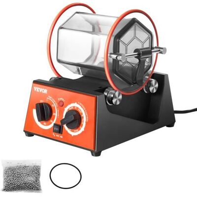 3kg Polisseur de Bijoux -VEVOR - Machine de Polissage à Tambour Rotative Bijoutier Blanc - Publicité 3kg Polisseur de Bijoux -VEVOR - Machine de Polissage à Tambour Rotative Bijoutier Blanc - Publicité