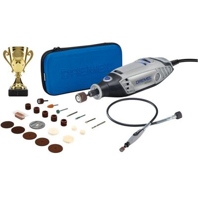 Outil rotatif multifonction DREMEL - filaire 3000-1/25 - Edition limitée 2026 - 130W - Publicité Outil rotatif multifonction DREMEL - filaire 3000-1/25 - Edition limitée 2026 - 130W - Publicité