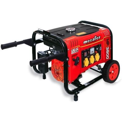 MECAFER Groupe électrogène essence MF3800 - 3000W - Publicité MECAFER Groupe électrogène essence MF3800 - 3000W - Publicité
