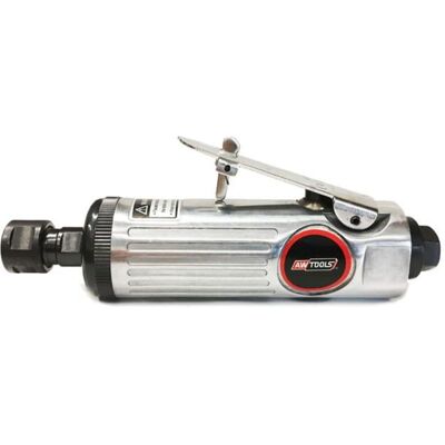 Meuleuse droite pneumatique - AWTOOLS - AWTOOLS - 20 000 tr/min - Régulateur 4 niveaux - Mandrin 3/6 mm - Publicité Meuleuse droite pneumatique - AWTOOLS - AWTOOLS - 20 000 tr/min - Régulateur 4 niveaux - Mandrin 3/6 mm - Publicité