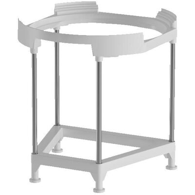 Trépied universel ajustable - ARISTON - pour chauffe-eau 100–200 L - Ø 513/530/560 mm - Support 450 kg Blanc - Publicité Trépied universel ajustable - ARISTON - pour chauffe-eau 100–200 L - Ø 513/530/560 mm - Support 450 kg Blanc - Publicité