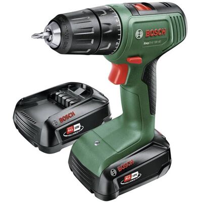 Bosch Perceuse Visseuse EasyDrill 18V-40 (2x 20Ah) + AL18V-20 in carrying case - Publicité Bosch Perceuse Visseuse EasyDrill 18V-40 (2x 20Ah) + AL18V-20 in carrying case - Publicité