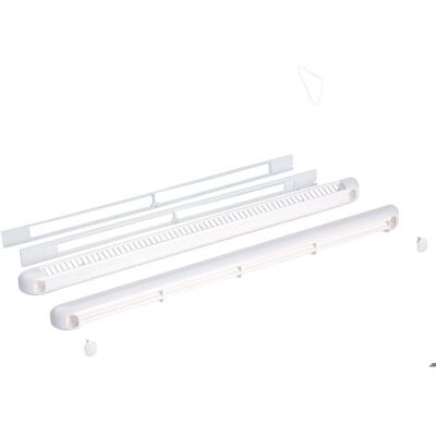 Kit sachet entrée air blanc autoréglable NICOLL BE130+D321T+CAL22+CAL15+4CVIS - 1EAHF Blanc - Publicité Kit sachet entrée air blanc autoréglable NICOLL BE130+D321T+CAL22+CAL15+4CVIS - 1EAHF Blanc - Publicité