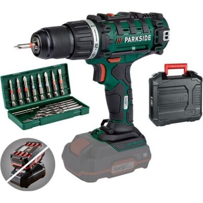 Perceuse Visseuse - PARKSIDE - PABS 20-Li E6 - 20V - Mandrin à serrage rapide - 2 vitesses Vert - Publicité Perceuse Visseuse - PARKSIDE - PABS 20-Li E6 - 20V - Mandrin à serrage rapide - 2 vitesses Vert - Publicité