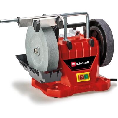 Einhell Touret d’affûtage à eau TC-WG 200 (125W diamètre meule 200mm Vitesse de rotation maximale 10000 trs/min) Rouge - Publicité Einhell Touret d’affûtage à eau TC-WG 200 (125W diamètre meule 200mm Vitesse de rotation maximale 10000 trs/min) Rouge - Publicité