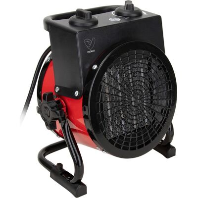 Chauffage soufflant portable de chantier 1000/2000W - Voltman - Publicité Chauffage soufflant portable de chantier 1000/2000W - Voltman - Publicité