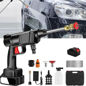 PRUMYA Nettoyeur haute pression sans fil 21V 200W 20000mAh 50 Bar portée 10m multi-usage voiture/jardin/animaux/peinture - Publicité PRUMYA Nettoyeur haute pression sans fil 21V 200W 20000mAh 50 Bar portée 10m multi-usage voiture/jardin/animaux/peinture - Publicité