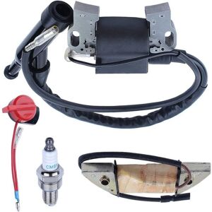Kit de bobine de charge dallumage pour Honda GX340 GX390 11 13 HP Plate de moteur de tondeuse à gazon avec bougie dallumage Blanc - Publicité Kit de bobine de charge dallumage pour Honda GX340 GX390 11 13 HP Plate de moteur de tondeuse à gazon avec bougie dallumage Blanc - Publicité