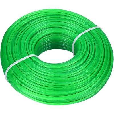 NOSHEIR Fil de nylon pour coupe-bordure – 20 mm x 100 m – Universel – pour jardinage et entretien du gazon - Publicité NOSHEIR Fil de nylon pour coupe-bordure – 20 mm x 100 m – Universel – pour jardinage et entretien du gazon - Publicité