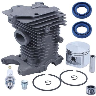Pour Kit détanchéité de piston de cylindre assemblage STIHL ms270 ms280 MS 280 270 scie à chaîne 46mm grande ouverture Blanc - Publicité Pour Kit détanchéité de piston de cylindre assemblage STIHL ms270 ms280 MS 280 270 scie à chaîne 46mm grande ouverture Blanc - Publicité