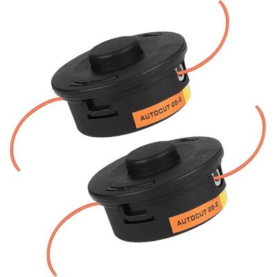 Tête de débroussailleuse - Stihl - AutoCut 25-2 - Lot de 2 pièces - Installation facile - Fil de coupe 24 mm x 2 m - Publicité Tête de débroussailleuse - Stihl - AutoCut 25-2 - Lot de 2 pièces - Installation facile - Fil de coupe 24 mm x 2 m - Publicité