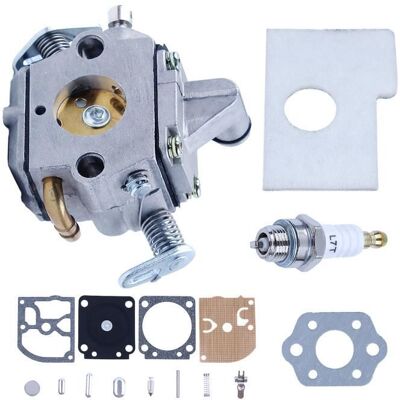 Carburateur MS170 pour Stihl 017018 MS180 Remplace pour ZAMA C1Q-S57B 11301200603 11301240800 Kit de mise au point du filtre à air - Publicité Carburateur MS170 pour Stihl 017018 MS180 Remplace pour ZAMA C1Q-S57B 11301200603 11301240800 Kit de mise au point du filtre à air - Publicité