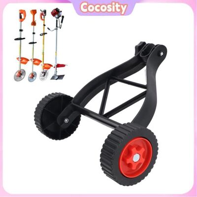 COCOSITY Roue de Support de Coupe-bordures Roues Auxiliaires de Tondeuse à Gazon Réglables avec Tube de 23 à 28 Mm - Publicité COCOSITY Roue de Support de Coupe-bordures Roues Auxiliaires de Tondeuse à Gazon Réglables avec Tube de 23 à 28 Mm - Publicité