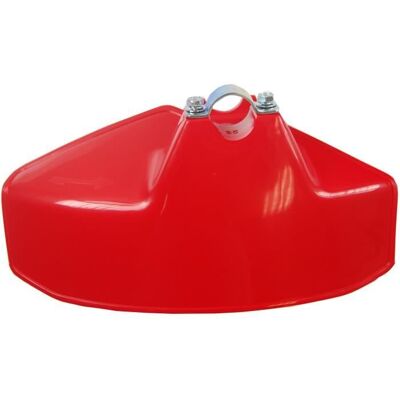 JARDIN PRATIQUE Carter de protection pour débroussailleuse - Livré avec inserts caoutchoucs adaptables Rouge - Publicité JARDIN PRATIQUE Carter de protection pour débroussailleuse - Livré avec inserts caoutchoucs adaptables Rouge - Publicité