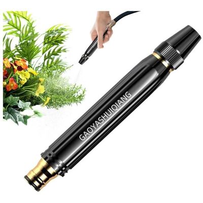 Embout de buse darrosage haute pression Accessoire de pulvérisation réglable à main résistant Buse haute pression pour tuyau jardin - Publicité Embout de buse darrosage haute pression Accessoire de pulvérisation réglable à main résistant Buse haute pression pour tuyau jardin - Publicité