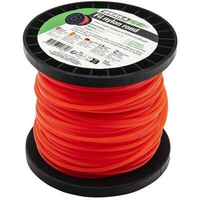 Ligne de débroussailleuse WERKA PRO 2.4 mm ronde 50 m Orange - Publicité Ligne de débroussailleuse WERKA PRO 2.4 mm ronde 50 m Orange - Publicité