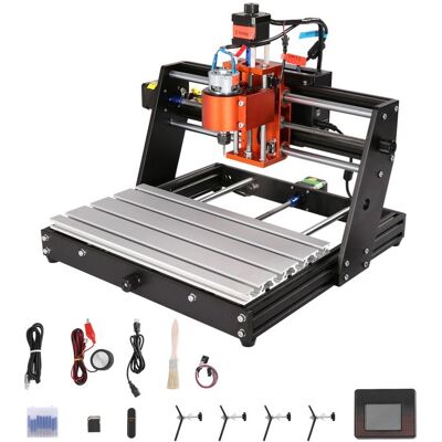 CNC Routeur - DUOKU - S3020 - 120W - 3 Axes - Gravure Sculpture Fraisage sur Bois Noir - Publicité CNC Routeur - DUOKU - S3020 - 120W - 3 Axes - Gravure Sculpture Fraisage sur Bois Noir - Publicité