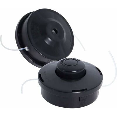 MICH 2 Têtes Débroussailleuse Universelles M10x1.25 Compatible Essence/Électrique Jardin Coupe-Bordure Noir - Publicité MICH 2 Têtes Débroussailleuse Universelles M10x1.25 Compatible Essence/Électrique Jardin Coupe-Bordure Noir - Publicité