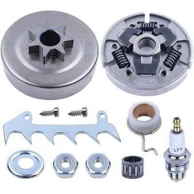 325-7T Embrayage et Roulement dembrayage pour Stihl 025 MS230 023 MS250 MS210 021 Pièces de Rechange avec Vis sans Fin Bougie - Publicité 325-7T Embrayage et Roulement dembrayage pour Stihl 025 MS230 023 MS250 MS210 021 Pièces de Rechange avec Vis sans Fin Bougie - Publicité