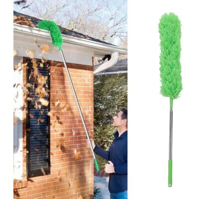 Brosse nettoyante gouttière – Nosheir – Télescopique 45-220 cm – Réglable en angle – Toiture et drainage - Publicité Brosse nettoyante gouttière – Nosheir – Télescopique 45-220 cm – Réglable en angle – Toiture et drainage - Publicité