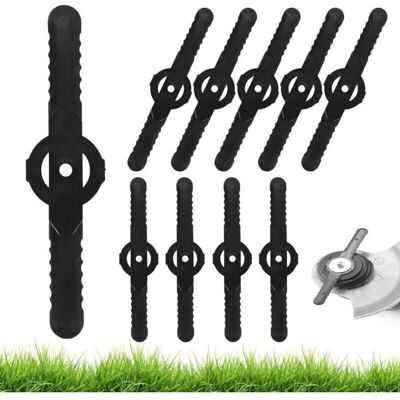 CMC Lot de 10 Lames de Rechange en Plastique de 14 cm pour Coupe-Bordure Lames en Plastique pour Coupe-Bordure Accessoires de Coupe-Bo - Publicité CMC Lot de 10 Lames de Rechange en Plastique de 14 cm pour Coupe-Bordure Lames en Plastique pour Coupe-Bordure Accessoires de Coupe-Bo - Publicité