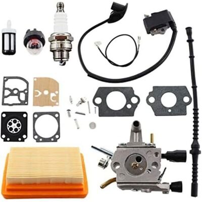 ZHIJIE SARL Carburateur avec Bobine dallumage Filtre à Carburant Tuyau de Carburant Filtre à air pour Stihl FS120 FS200 FS202 FS250 FS300 FS350 - Publicité ZHIJIE SARL Carburateur avec Bobine dallumage Filtre à Carburant Tuyau de Carburant Filtre à air pour Stihl FS120 FS200 FS202 FS250 FS300 FS350 - Publicité