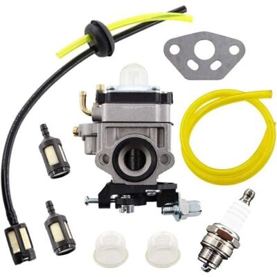 STORIVA Kit Carburateur Compatible AL-KO BC410 BC4535 BC4125 Débroussailleuse avec Tuyau Filtre Essence Rechange Jardin Gris - Publicité STORIVA Kit Carburateur Compatible AL-KO BC410 BC4535 BC4125 Débroussailleuse avec Tuyau Filtre Essence Rechange Jardin Gris - Publicité