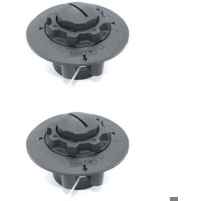 Tête de coupe-bordures - Virex® - Lot de 2 - Compatible Stihl FSE 60 FSE71 FSE81 FS38 FS40 FS45 FS46 FS50 Gris - Publicité Tête de coupe-bordures - Virex® - Lot de 2 - Compatible Stihl FSE 60 FSE71 FSE81 FS38 FS40 FS45 FS46 FS50 Gris - Publicité
