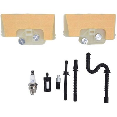 JEIIBRZUI Kit de Filtre à Air de Tronçonneuse Résistant à Usure avec Assemblage de Tuyau de Carburant pour MS290 MS390 MS310 Label - Publicité JEIIBRZUI Kit de Filtre à Air de Tronçonneuse Résistant à Usure avec Assemblage de Tuyau de Carburant pour MS290 MS390 MS310 Label - Publicité