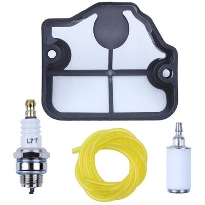 Tuyau de carburant du filtre à air Bougie dallumage Kit pour Husqvarna 36 41 136 LE 141 LE 137 E 142 E Tronçonneuse - Publicité Tuyau de carburant du filtre à air Bougie dallumage Kit pour Husqvarna 36 41 136 LE 141 LE 137 E 142 E Tronçonneuse - Publicité
