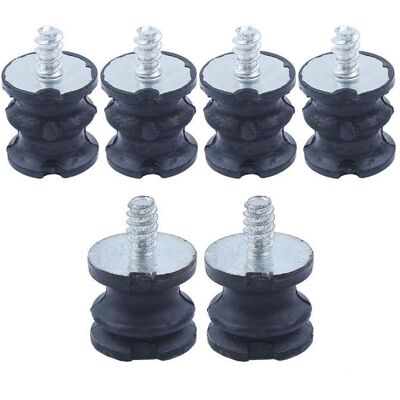 6 pièces Supports de tampon disolateur AV pour Husqvarna 268 61 266 272XP 272 XP Jonsered 625 630 670 Champ Tronçonneuse Noir - Publicité 6 pièces Supports de tampon disolateur AV pour Husqvarna 268 61 266 272XP 272 XP Jonsered 625 630 670 Champ Tronçonneuse Noir - Publicité