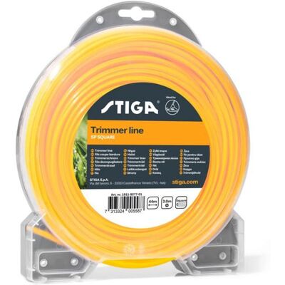 STIGA STIGA FIL DÉBROUSSAILLEUSE SECTION CARRÉE 44 M Ø 30 MM – BORDS NETS POUR COUPE-BORDURES ET DÉBROUSSAILLEUSES STIGA Jaune - Publicité STIGA STIGA FIL DÉBROUSSAILLEUSE SECTION CARRÉE 44 M Ø 30 MM – BORDS NETS POUR COUPE-BORDURES ET DÉBROUSSAILLEUSES STIGA Jaune - Publicité