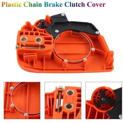 Frein de chaîne - Husqvarna - Pour Husqvarna 350 235 235E 236 240 - Couvercle de pignon d’embrayage - Nylon - 260g - Publicité Frein de chaîne - Husqvarna - Pour Husqvarna 350 235 235E 236 240 - Couvercle de pignon d’embrayage - Nylon - 260g - Publicité