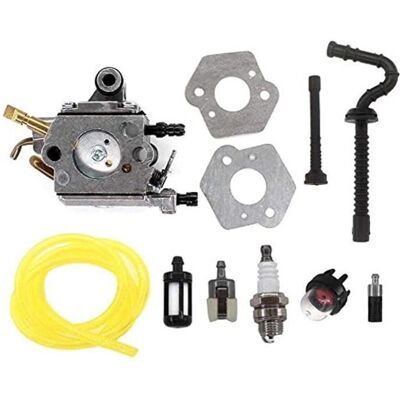 MCHNIC Carburateur avec jeu de joints tuyau dessence et filtre pour Stihl MS192 MS192T MS192TC Tronçonneu - Publicité MCHNIC Carburateur avec jeu de joints tuyau dessence et filtre pour Stihl MS192 MS192T MS192TC Tronçonneu - Publicité