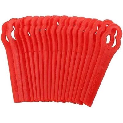 Lot 20 lames rechange pour coupe-bordure Einhell GC-CT 18/24 Li P GE-CT 18 L - Publicité Lot 20 lames rechange pour coupe-bordure Einhell GC-CT 18/24 Li P GE-CT 18 L - Publicité