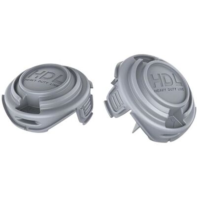 WELLSLXB 2Pcs Couvercle Bordure de débroussailleuse Jardinage 90588530 - - Black & Decker STC5433 STC5433PC - Capuchon de bobine Gris - Publicité WELLSLXB 2Pcs Couvercle Bordure de débroussailleuse Jardinage 90588530 - - Black & Decker STC5433 STC5433PC - Capuchon de bobine Gris - Publicité