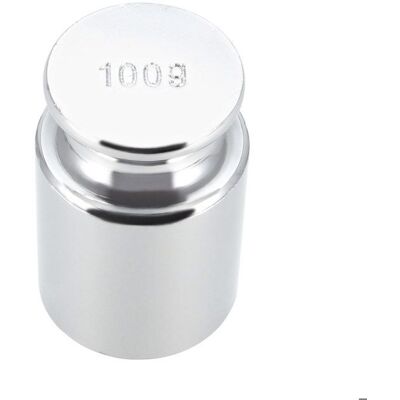Poids dÉtalonnage SOURCING MAP 100g Poids de Calibration M1 Précision Chrome Plaqué Acier pour Numérique Balance Échelles 1Pcs Gris - Publicité Poids dÉtalonnage SOURCING MAP 100g Poids de Calibration M1 Précision Chrome Plaqué Acier pour Numérique Balance Échelles 1Pcs Gris - Publicité