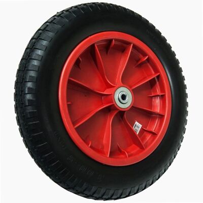 Roue anti-crevaison WERKA PRO 330 x 75 mm 10 mm mm Rouge - Publicité Roue anti-crevaison WERKA PRO 330 x 75 mm 10 mm mm Rouge - Publicité