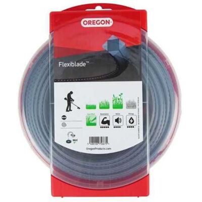 MATIJARDIN Fil débroussailleuse Carré Cranté 4 mm x 21 m Oregon FlexiBlade Noir - Publicité MATIJARDIN Fil débroussailleuse Carré Cranté 4 mm x 21 m Oregon FlexiBlade Noir - Publicité