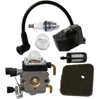 Carburateur Bobine dAllumage Bougie Filtre pour Débroussailleuse Coupe-bordure STIHL FS38 FS55 FC55 FS45 FS46 KM55 HS45 - Publicité Carburateur Bobine dAllumage Bougie Filtre pour Débroussailleuse Coupe-bordure STIHL FS38 FS55 FC55 FS45 FS46 KM55 HS45 - Publicité