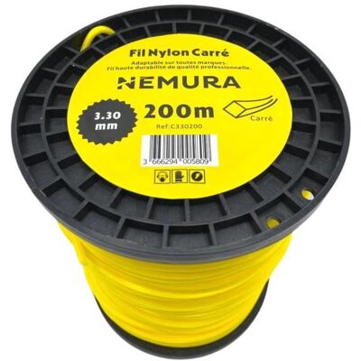 Nemura Ligne de Coupe Carrée 200m - Accessoire - Publicité Nemura Ligne de Coupe Carrée 200m - Accessoire - Publicité