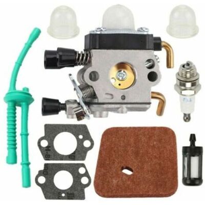 OROTECH Carburateur Avec Filtre à Air Tuyau dEssence pour Débroussailleuse STIHL FS38 FS45 FS46 FS55 KM55 FS85 Noir - Publicité OROTECH Carburateur Avec Filtre à Air Tuyau dEssence pour Débroussailleuse STIHL FS38 FS45 FS46 FS55 KM55 FS85 Noir - Publicité