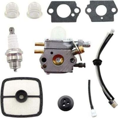 ITCDD Carburateur Filtre à Air Filtre à Essence Tuyau kit pour Echo SRM2015 SRM2305 SRM2455 ZAMA C1U-K53 C1U-K52 C1U-K47 AT203A Trimmer - Publicité ITCDD Carburateur Filtre à Air Filtre à Essence Tuyau kit pour Echo SRM2015 SRM2305 SRM2455 ZAMA C1U-K53 C1U-K52 C1U-K47 AT203A Trimmer - Publicité