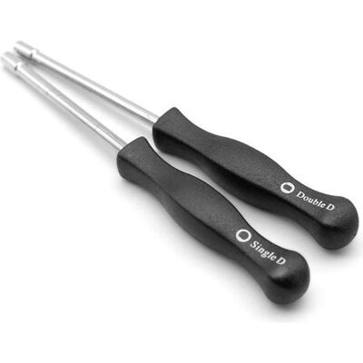 Outil de vis de réglage de carburateur pour Poulan Husqvarna Zama Weedeater Trimmer Scie à chaîne cannelée simple/double D - Publicité Outil de vis de réglage de carburateur pour Poulan Husqvarna Zama Weedeater Trimmer Scie à chaîne cannelée simple/double D - Publicité