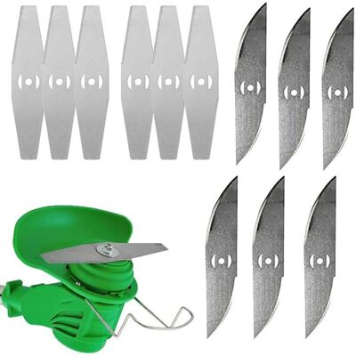 AUTREMENT Lot de 12 Lames de Rechange en mtal de 14 cm pour Coupe-Bordure Lames en mtal pour dbroussailleuse s PIECE DETACHEE OUTIL DE JARDIN - Publicité AUTREMENT Lot de 12 Lames de Rechange en mtal de 14 cm pour Coupe-Bordure Lames en mtal pour dbroussailleuse s PIECE DETACHEE OUTIL DE JARDIN - Publicité