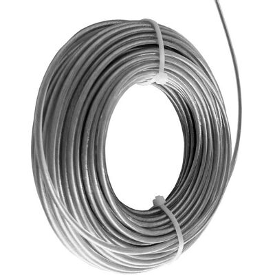 Fil Coupe Bordure UniverselFil Débroussailleuse en Acier 2.4mm x 15mFil dacier Débroussailleuse Robuste Fil Nylon pour Tondeuse - Publicité Fil Coupe Bordure UniverselFil Débroussailleuse en Acier 2.4mm x 15mFil dacier Débroussailleuse Robuste Fil Nylon pour Tondeuse - Publicité