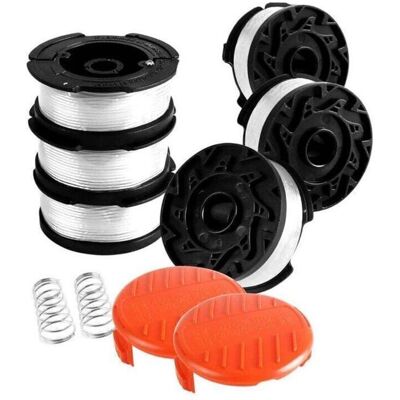 Bobine de fil pour débroussailleuse - LUSKYKA® - 8 bobines de fil - Compatible Black et Decker - Publicité Bobine de fil pour débroussailleuse - LUSKYKA® - 8 bobines de fil - Compatible Black et Decker - Publicité