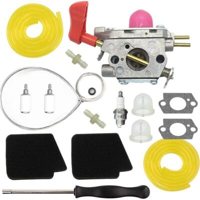PNUATICM Carburateur C1U-W43 545081857 + accessoires pour souffleur VS-2 BVM200FE GBV345 Label - Publicité PNUATICM Carburateur C1U-W43 545081857 + accessoires pour souffleur VS-2 BVM200FE GBV345 Label - Publicité